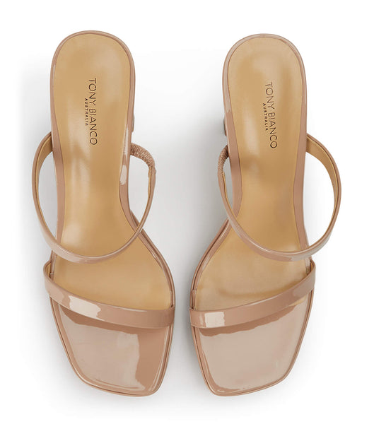 Beige Tony Bianco Diane Coco Patent 11.5cm Platform Shoes | PHJVR51879