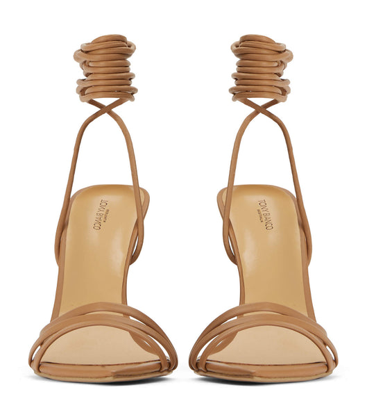Beige Tony Bianco Mavis Caramel Venice 10.5cm Stiletto Heels | PHJZR81853