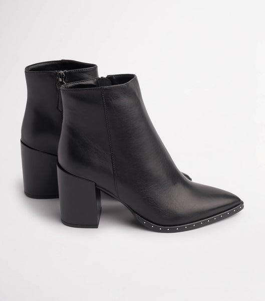 Black Tony Bianco Bailey Black Albany 8.5cm Heeled Boots | MPHHR86936