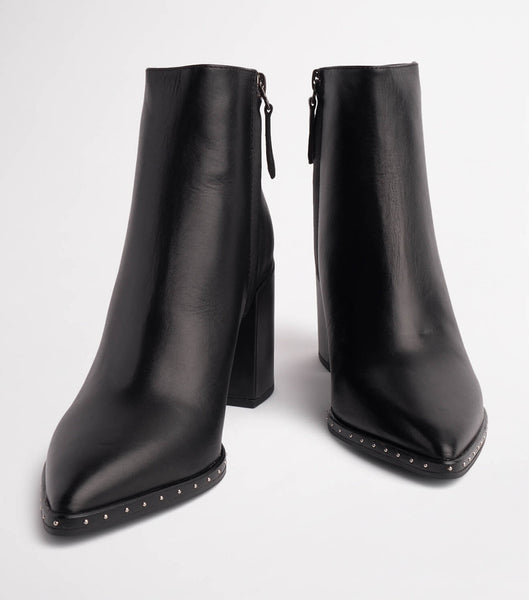 Black Tony Bianco Bailey Black Albany 8.5cm Heeled Boots | MPHHR86936