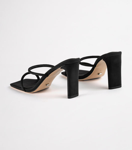 Black Tony Bianco Concord Black Galaxy 8.5cm Event Heels | PPHQX83406