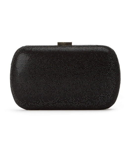 Black Tony Bianco Cori Black Crystal Clutch Accessories | PHQAV63423