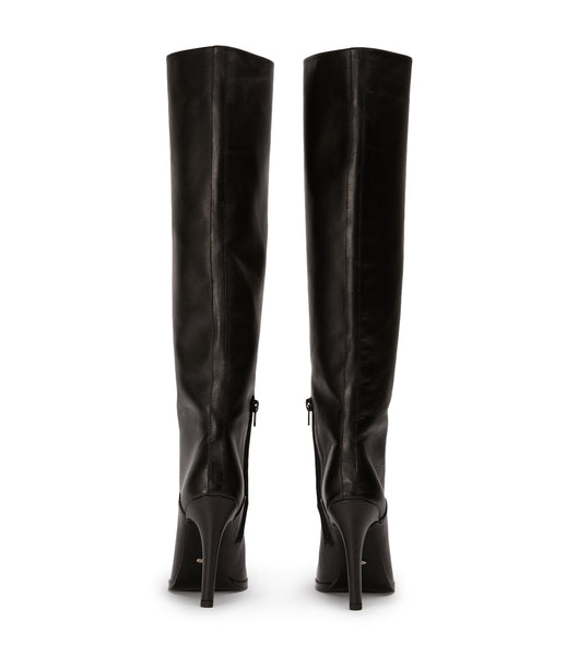 Black Tony Bianco Hot Black Como 10.5cm Knee High Boots | PHNZX45459