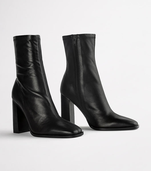 Black Tony Bianco Ines Black Como 10cm Heeled Boots | TPHWZ96290