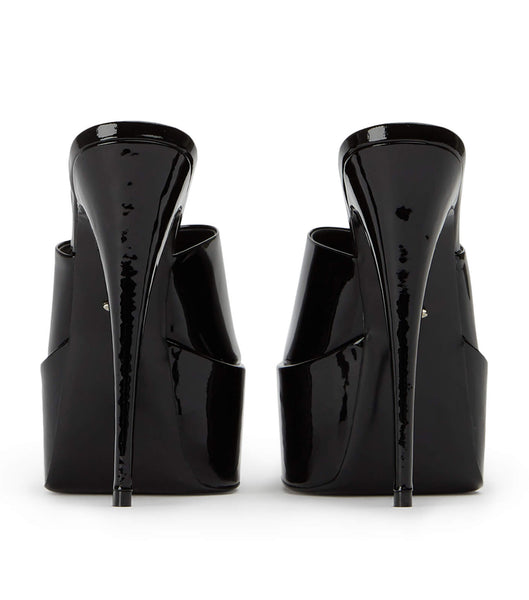 Black Tony Bianco Jordyn Black Patent 15cm Stiletto Heels | QPHWA70438