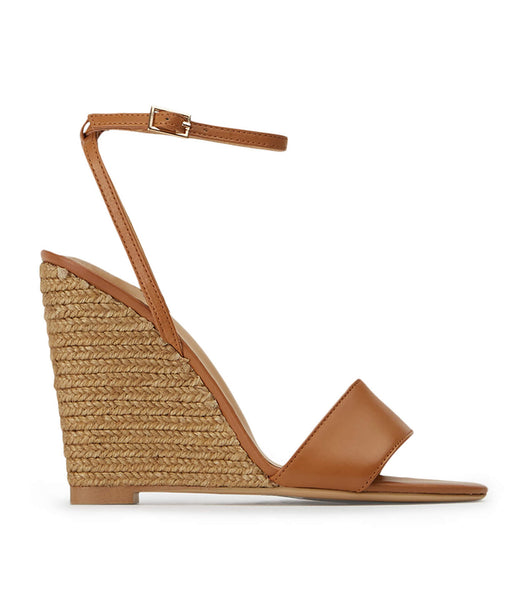 Brown Tony Bianco Gizmo Tan Como 11cm Wedges | EPHHC70830