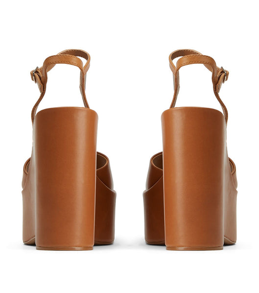 Brown Tony Bianco Vanity Tan Como 13cm Wedges | TPHPQ26701