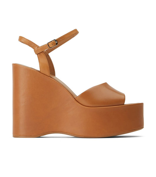 Brown Tony Bianco Vanity Tan Como 13cm Wedges | TPHPQ26701