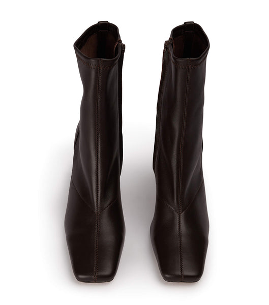 Chocolate Tony Bianco Fomo Chocolate Nappa 8cm Ankle Boots | APHDF36578