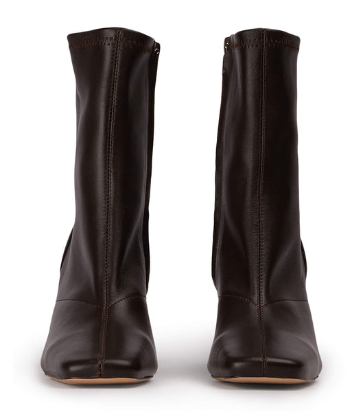 Chocolate Tony Bianco Fomo Chocolate Nappa 8cm Ankle Boots | APHDF36578