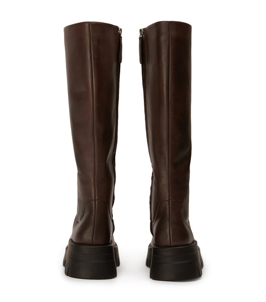 Chocolate Tony Bianco Rage Choc Como 5.5cm Combat Boots | PHDYB17679