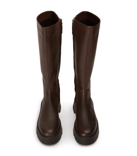 Chocolate Tony Bianco Rage Choc Como 5.5cm Knee High Boots | PHQCS48424