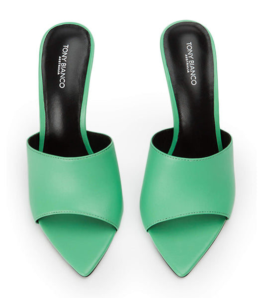 Green Tony Bianco Mylo Acid Green 10.5cm Stiletto Heels | PPHQX48181