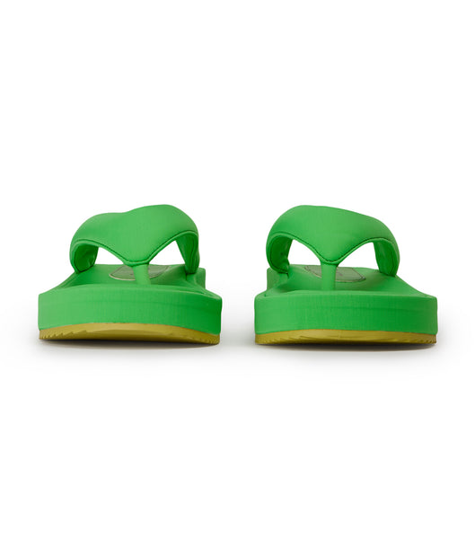 Green Tony Bianco Paris Neon 3.5cm Sandals | LPHTR68692