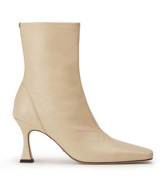 Light Yellow Tony Bianco Fomo Vanilla Nappa 8cm Ankle Boots | DPHVO68660