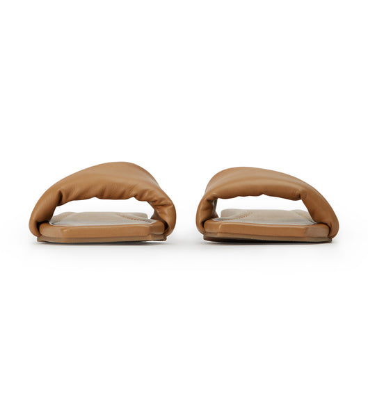 Orange Tony Bianco Echo Honey Nappa 1.5cm Sandals | ZPHNQ18199