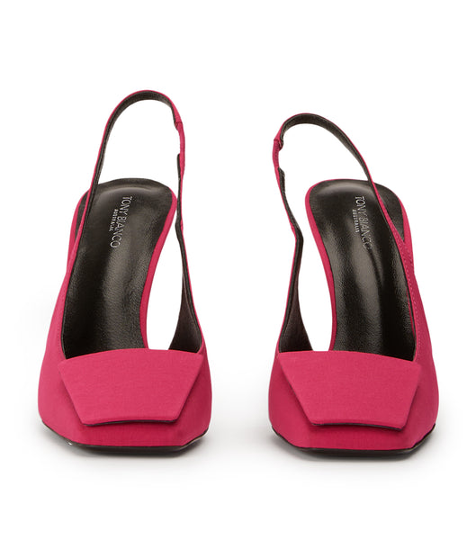 Red Tony Bianco Rue Persian Crepe 10.5cm Event Heels | PHDFL82323