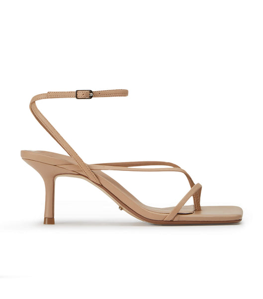 Skin Color Tony Bianco Avi Skin Nappa 6.5cm Strappy Heels | PHEAH30037