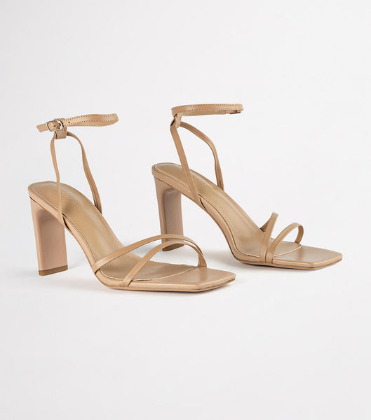 Skin Color Tony Bianco Corso Skin Nappa 8.5cm Event Heels | LPHSX12248