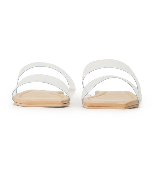 Skin Color Tony Bianco Etro Clear Vinylite/Skin 1.5cm Sandals | PHNEJ25373