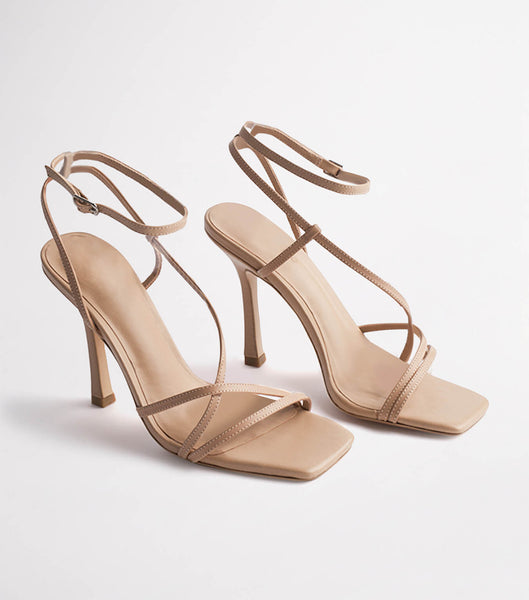 Skin Color Tony Bianco Franci Skin Sheep Nappa 10.5cm Bridal Heels | GPHUC43550