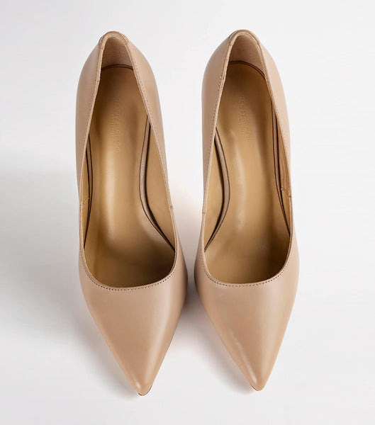Skin Color Tony Bianco Lotus Skin Capretto 10.3cm Event Heels | QPHUV93444