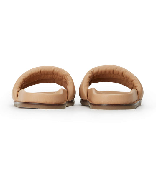 Skin Color Tony Bianco Lucas Skin Nappa 1.5cm Slides | MPHFT99259