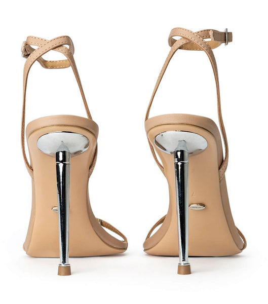 Skin Color Tony Bianco Myra Skin Nappa 10.5cm Event Heels | YPHGT99369