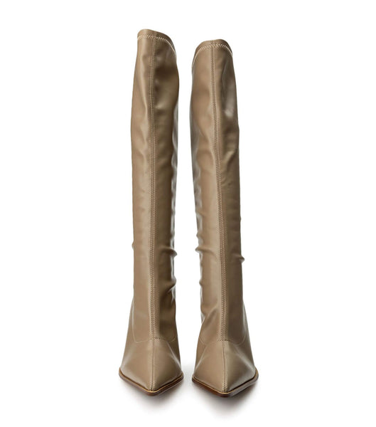 Yellow Tony Bianco Knight Piazza Venezia 9.5cm Knee High Boots | PHNEJ37430