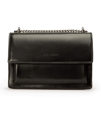 Black Tony Bianco Desire Black Leather Cross Body Bag Accessories | PHNZX83580