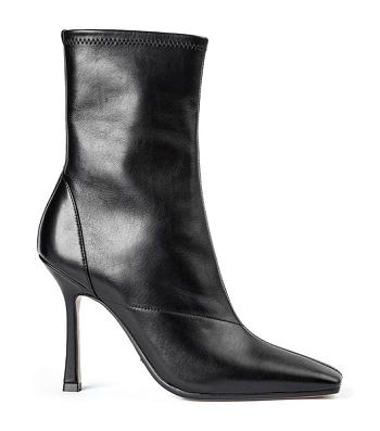 Black Tony Bianco Halsey Black Como 10.5cm Ankle Boots | APHWC11734