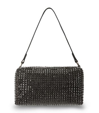 Black Tony Bianco Moma Black Crystal Mini Handbags Accessories | MPHFT16093