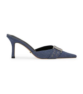 Blue Tony Bianco Samma Vintage Denim 8cm Event Heels | PHCIF44441