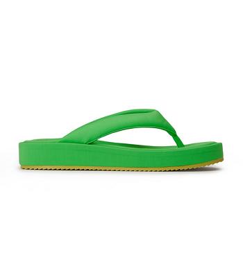 Green Tony Bianco Paris Neon 3.5cm Sandals | LPHTR68692