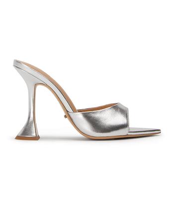 Silver / Metal Tony Bianco Marcel Silver Nappa Metallic 10.5cm Event Heels | EPHHC56340