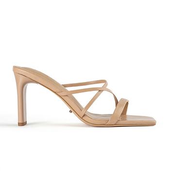 Skin Color Tony Bianco Classic Skin Nappa 8.5cm Strappy Heels | UPHTG45912
