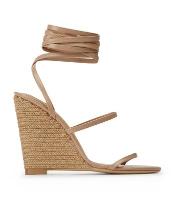 Skin Color Tony Bianco Gabriella Skin Capretto 11cm Wedges | FPHUI93904