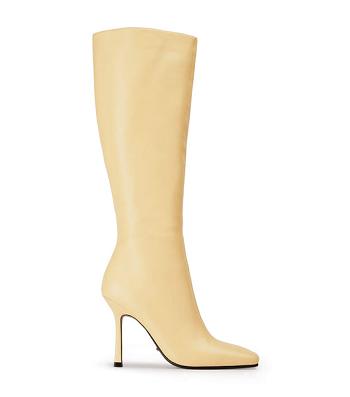 Yellow Tony Bianco Havana Butter Nappa 10.5cm Knee High Boots | DPHVO52485